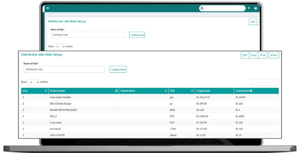 Custom Pricing & Schemes